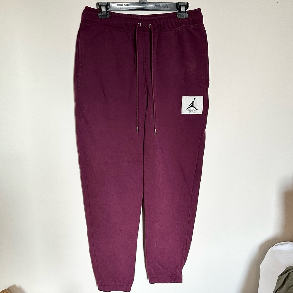 Jordan Men’s Flight Sweatpants with “Flight” Logo Patch